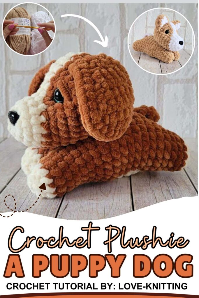 Crochet Puppy Dog Plushie