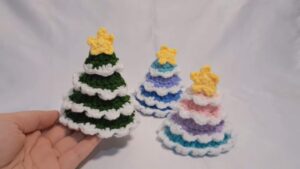 6 Free Crochet Cutest Christmas Tree Patterns for Gifting