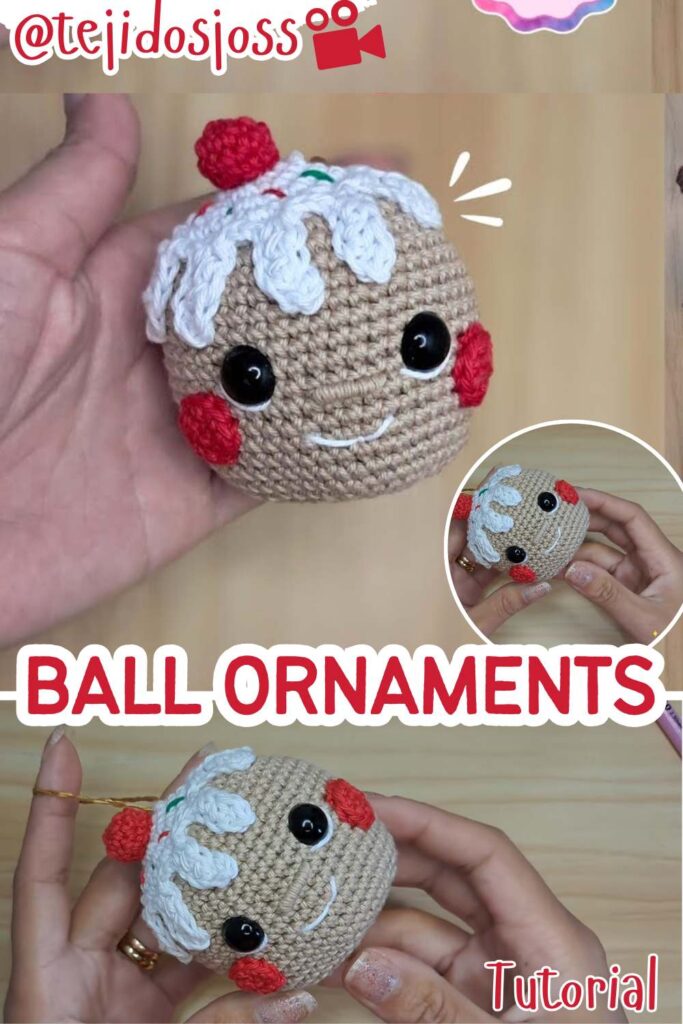 Gingerbread mAN Ball Ornament 