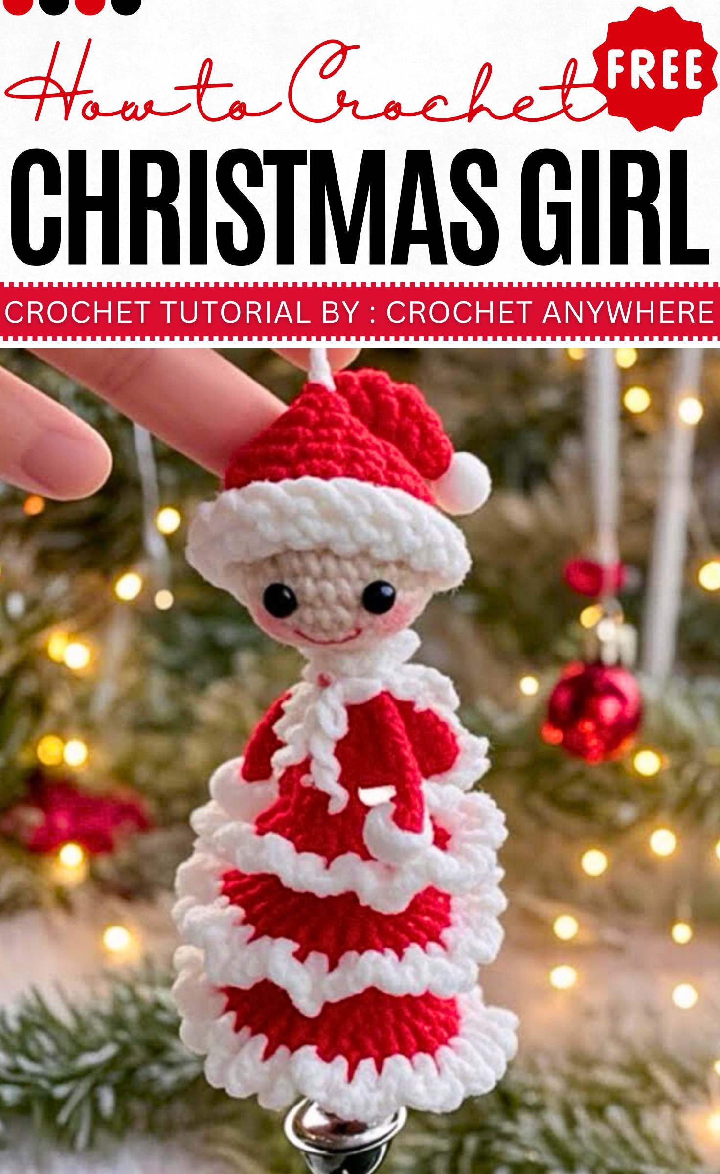 How to Crochet Christmas Girl