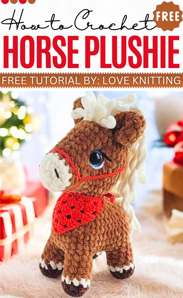 How to Crochet Horse Plushie Easy (3)