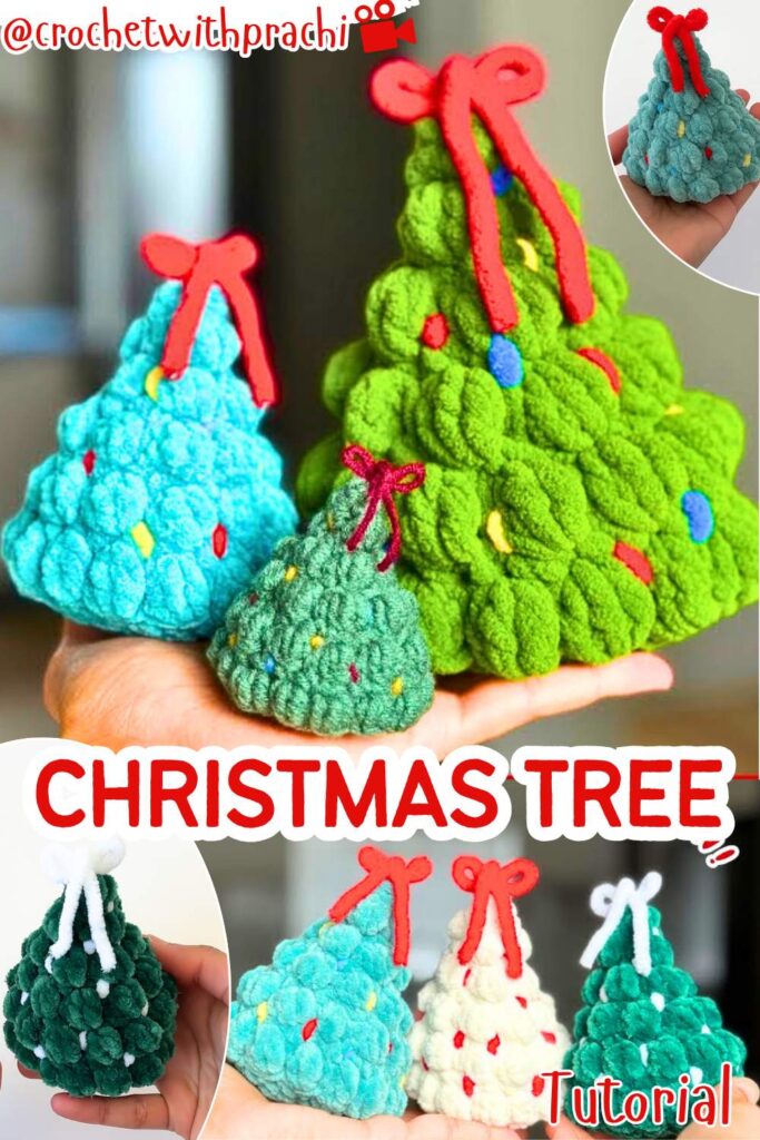 No-Sew Christmas Tree Plushie
