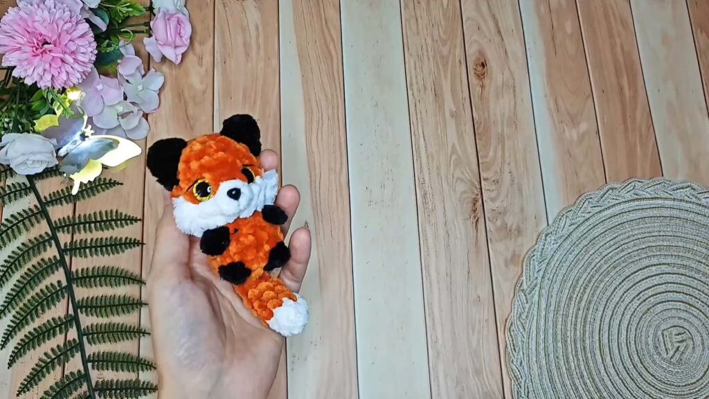 No-Sew Mini Fox Plushie