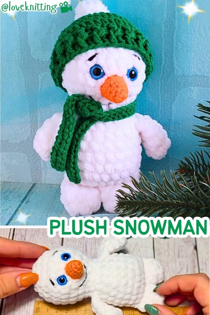 Plush Snowman