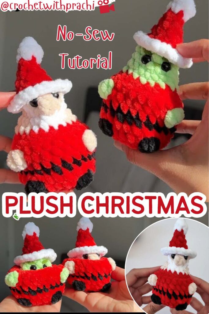 Santa Christmas Plush Amigurumi 