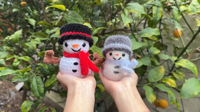 crochet chrismas plushies