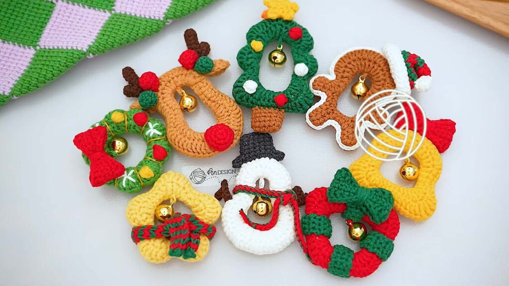 crochet Christmas ornaments