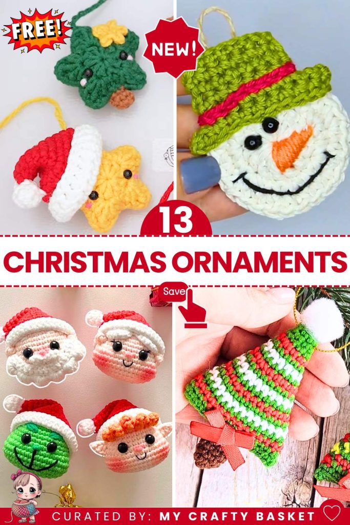 crochet christmas ornament patterns