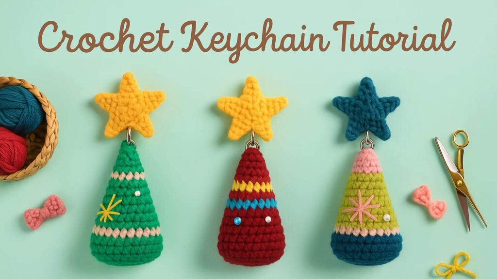 crochet christmas tree am