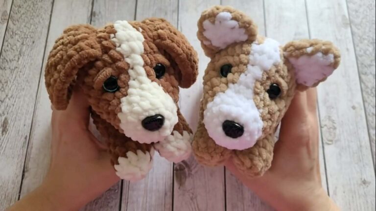 crochet dog plushies