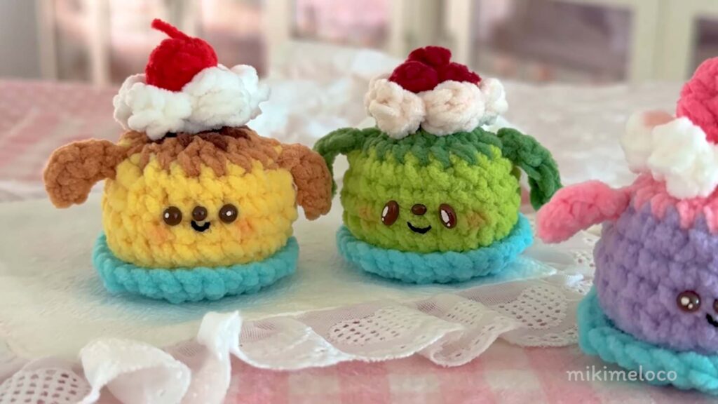 crochet puppy puddings