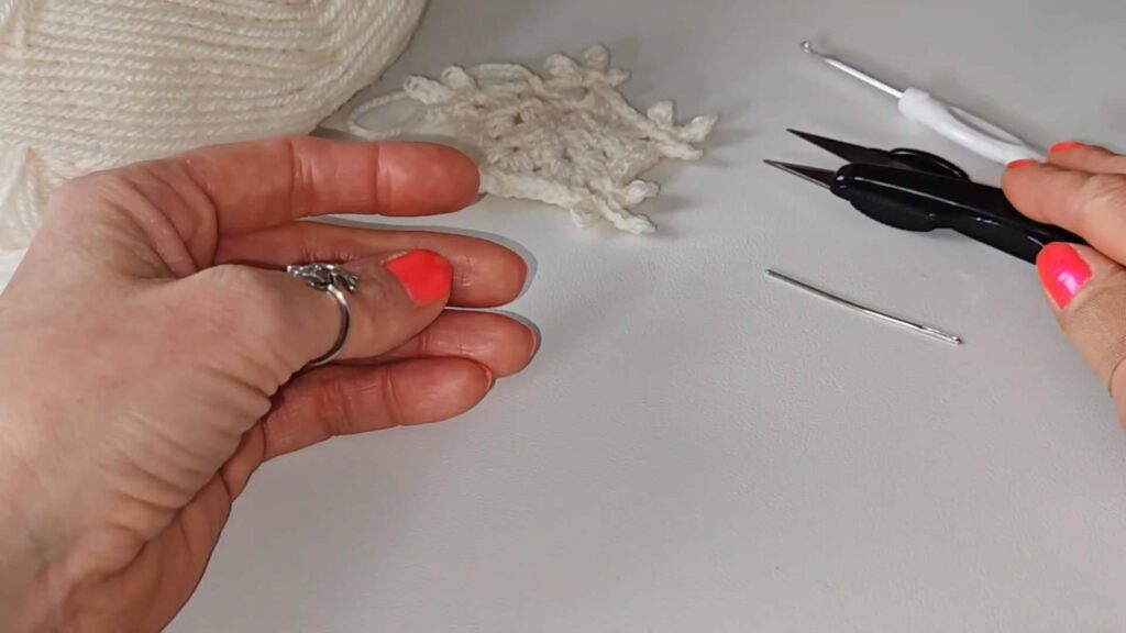 granny snowflake materials