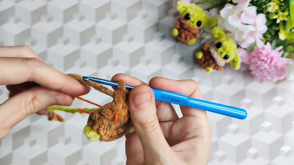 Free Crochet Plush Baby Yoda