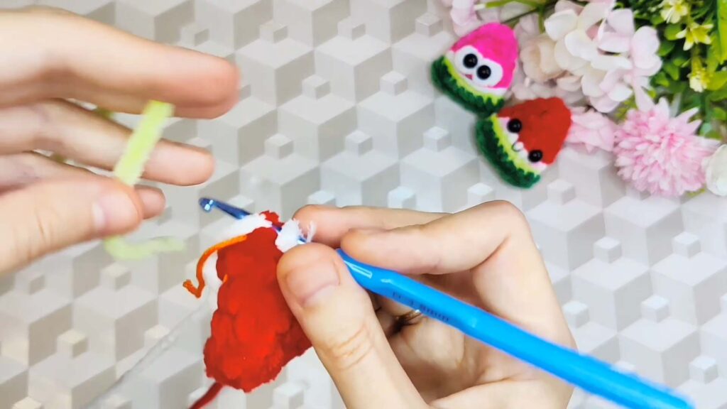 Free Crochet Plush Baby Yoda Steps