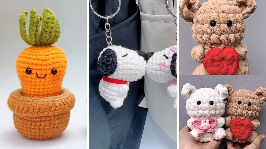 5 Free Crochet Couple Gift Amigurumi Patterns