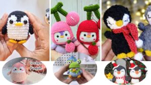 6 Free Crochet Penguin Buddy Tutorials for Kids