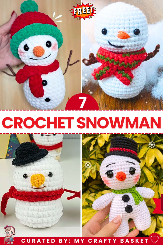 CROCHET SNOWMAN