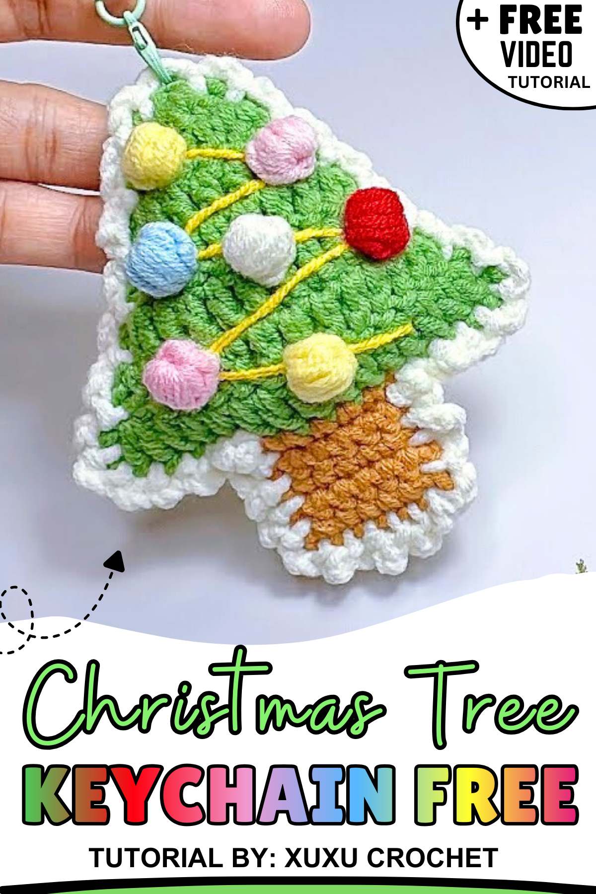 Christmas Tree Keychain Free