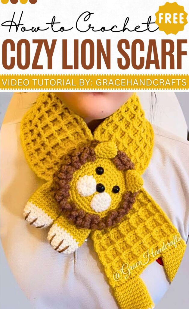 Cozy Lion Scarf