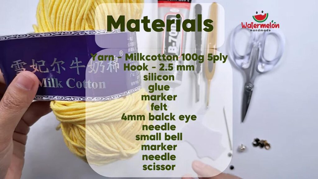 Crochet Black Kawaii Cat