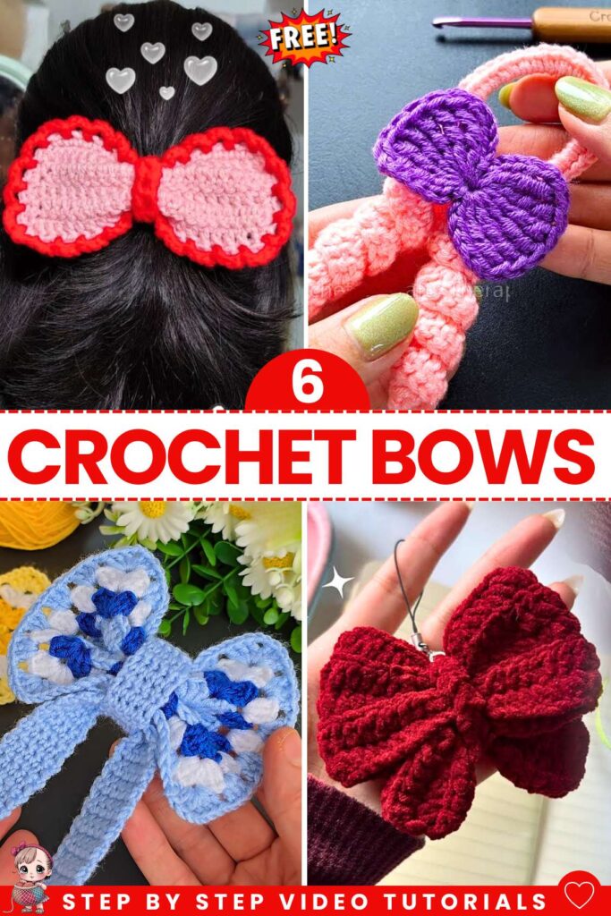 Crochet Bows