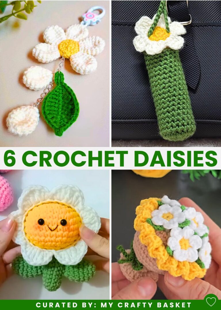 Crochet Flower VIDEO TUTORIAL