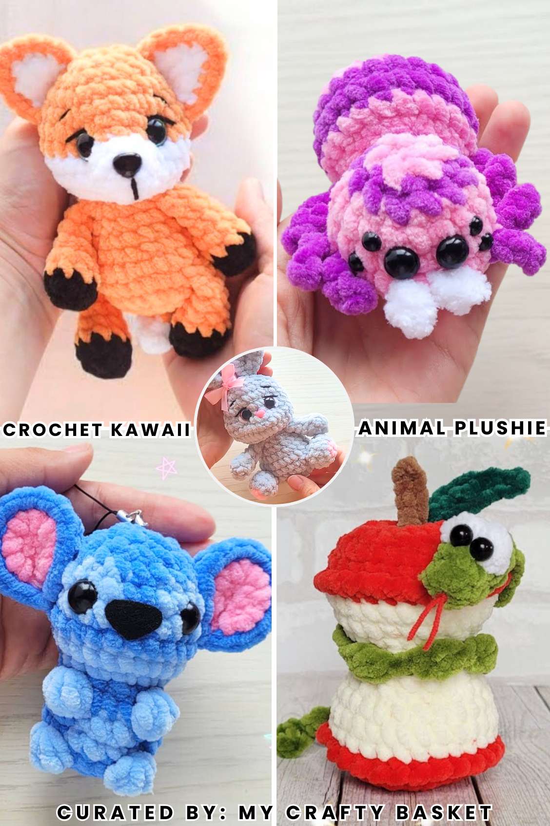 Crochet Kawaii ANIMAL PLUSHIE