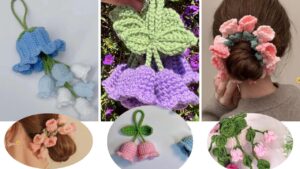 15 Free Crochet Lily of The Valley Tutorials for Spring