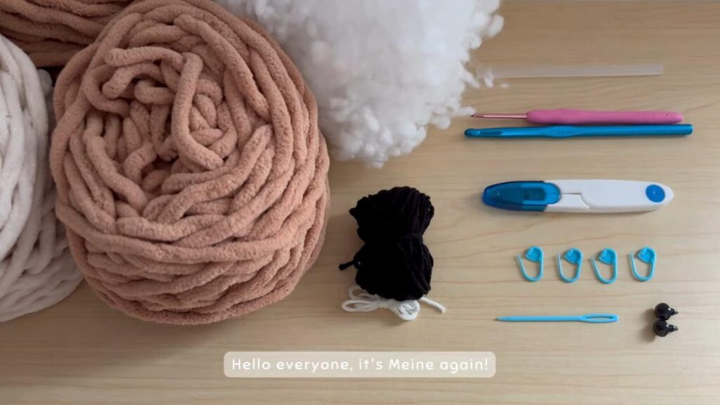 Crochet Mr. Bean Teddy Bear Plushie 