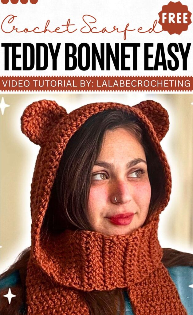 _Crochet Scarf ed Teddy Bonnet Easy