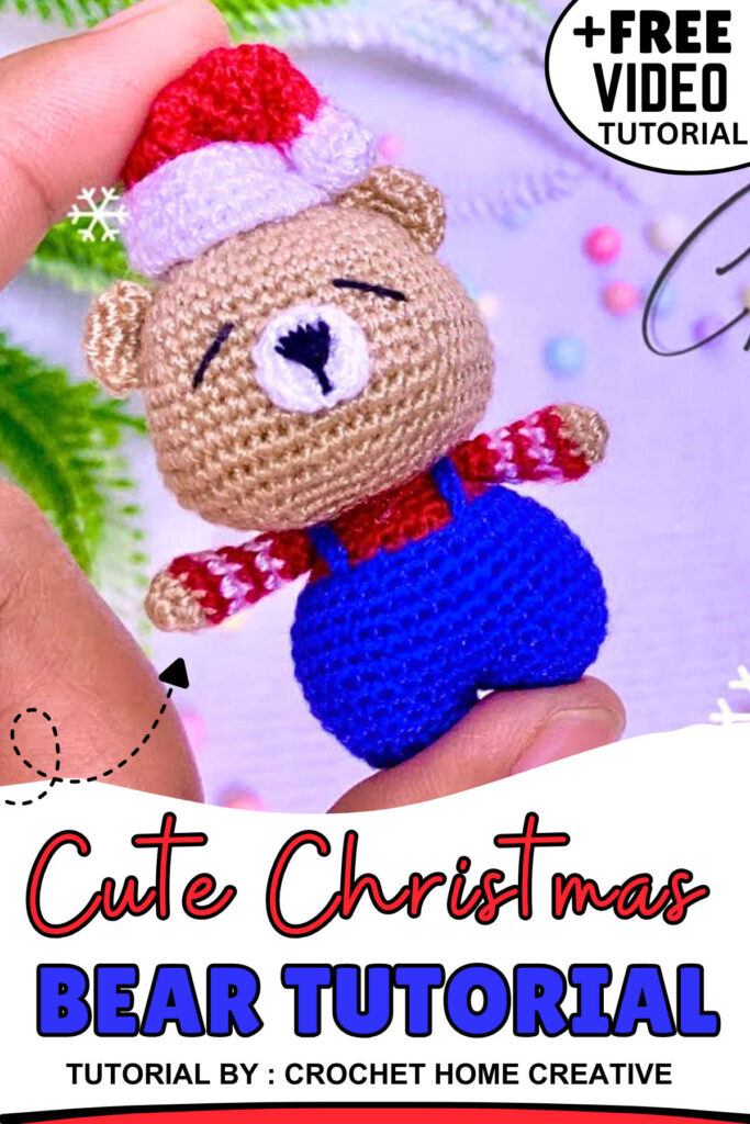 Cute Christmas BEar Tutorial