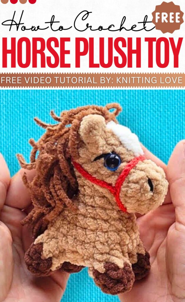 How to Crochet HOrse plush toy (1)