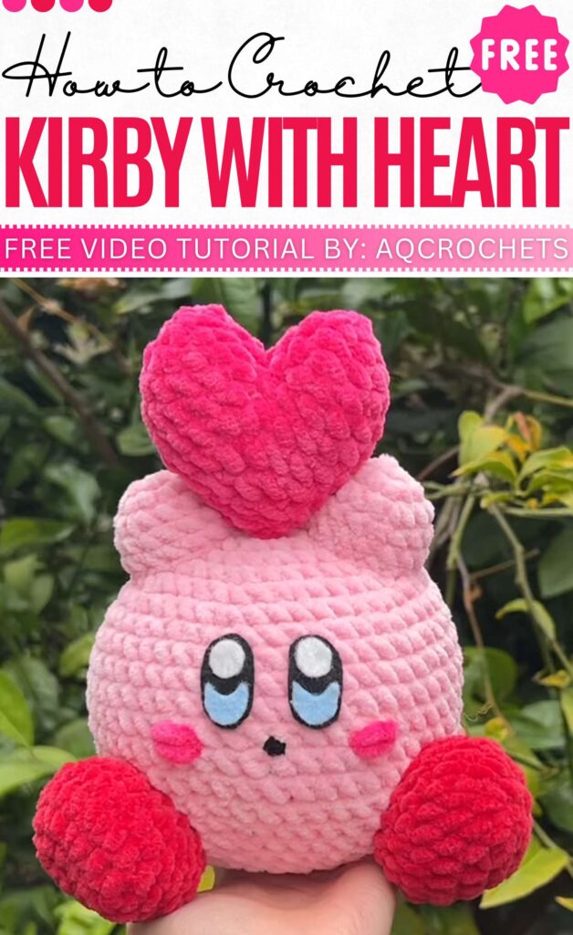 How to Crochet Kirby with HEart