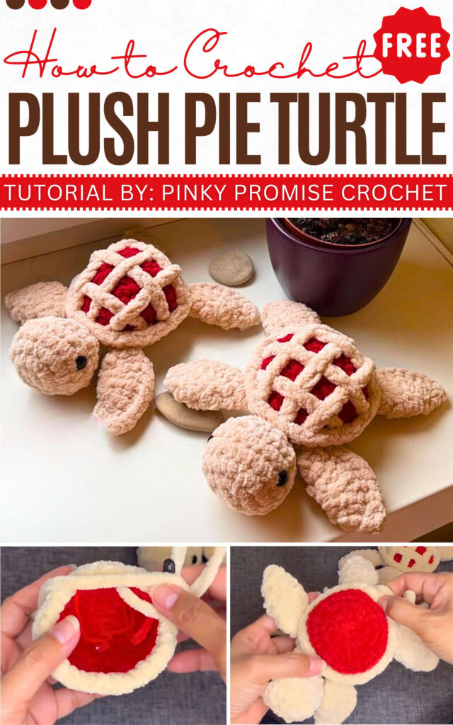 How to Crochet Plush Pie Turtle