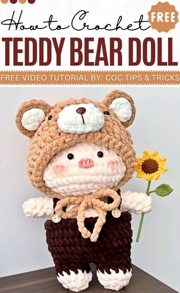 How to Crochet Teddy Bear DOll