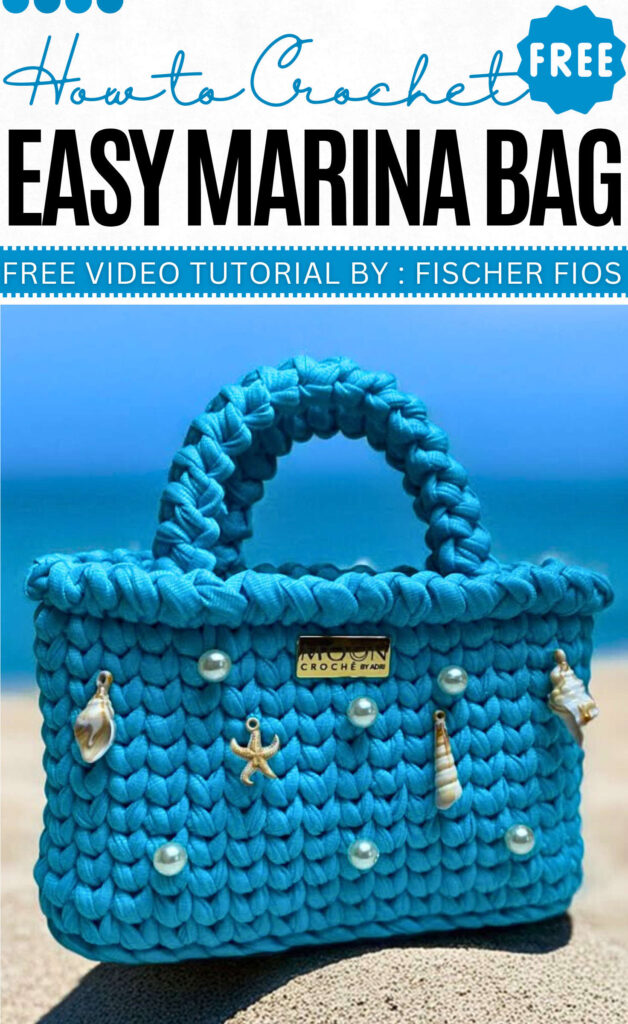 How to Crochet Easy Marina bag