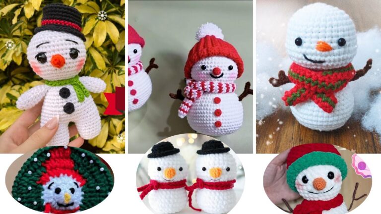 amigurumi snowman patterns