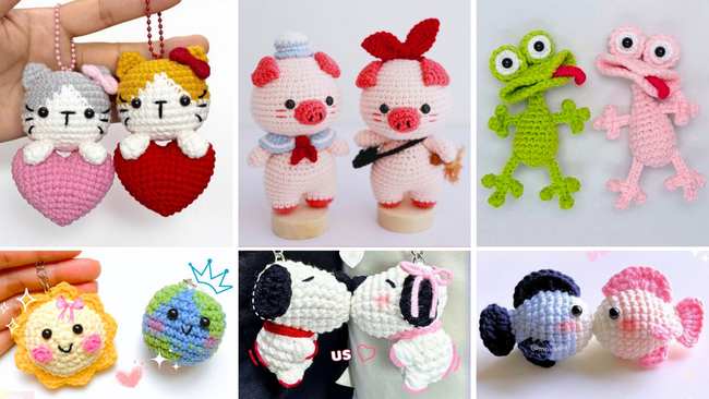 15 Free Crochet Couple Gift Amigurumi Patterns