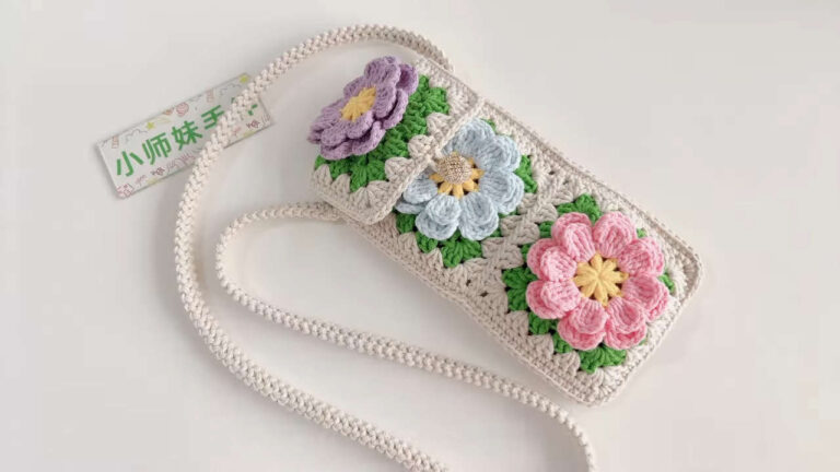 Most Elegant Crochet Flower Bags for Spring & Summer
