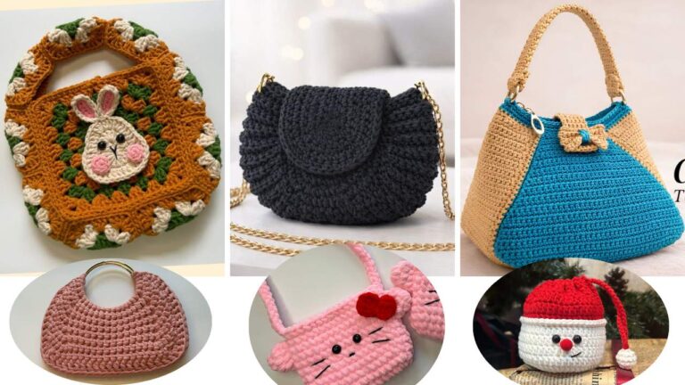 7 Free Crochet Handbag Patterns for Kids