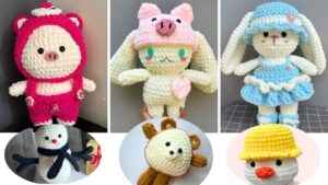 12 Free Crochet Gift Plushie Patterns for Kids
