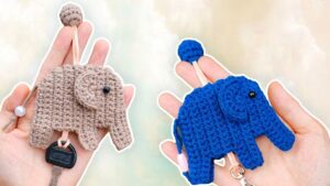 Crochet Key Case Written Pattern & Video Tutorial