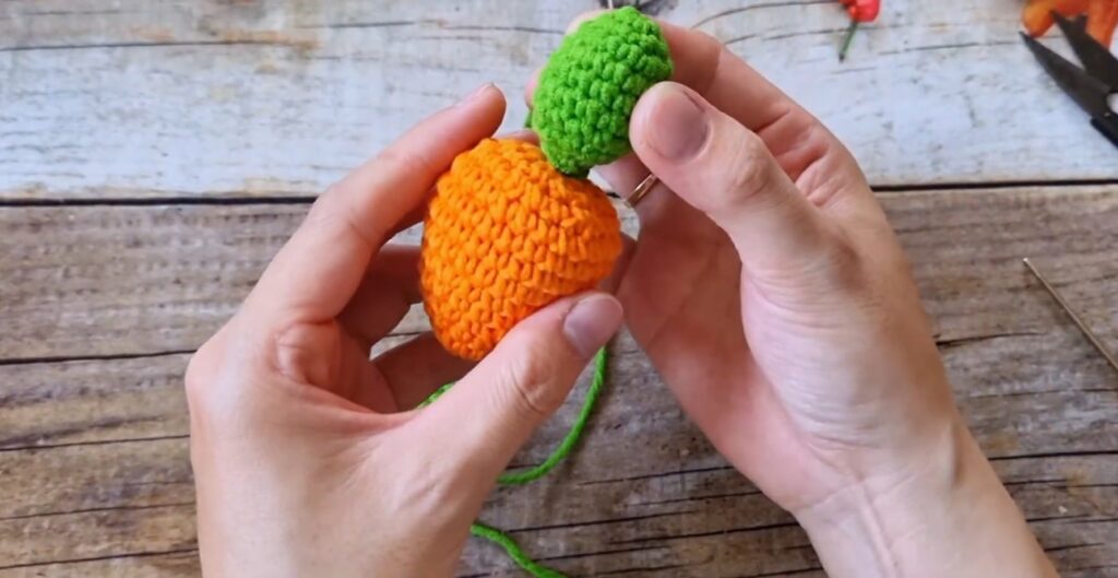 Crochet Mini Carrots (1)