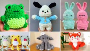 13 Free Crochet Big Animal Plushie Tutorials for Kids