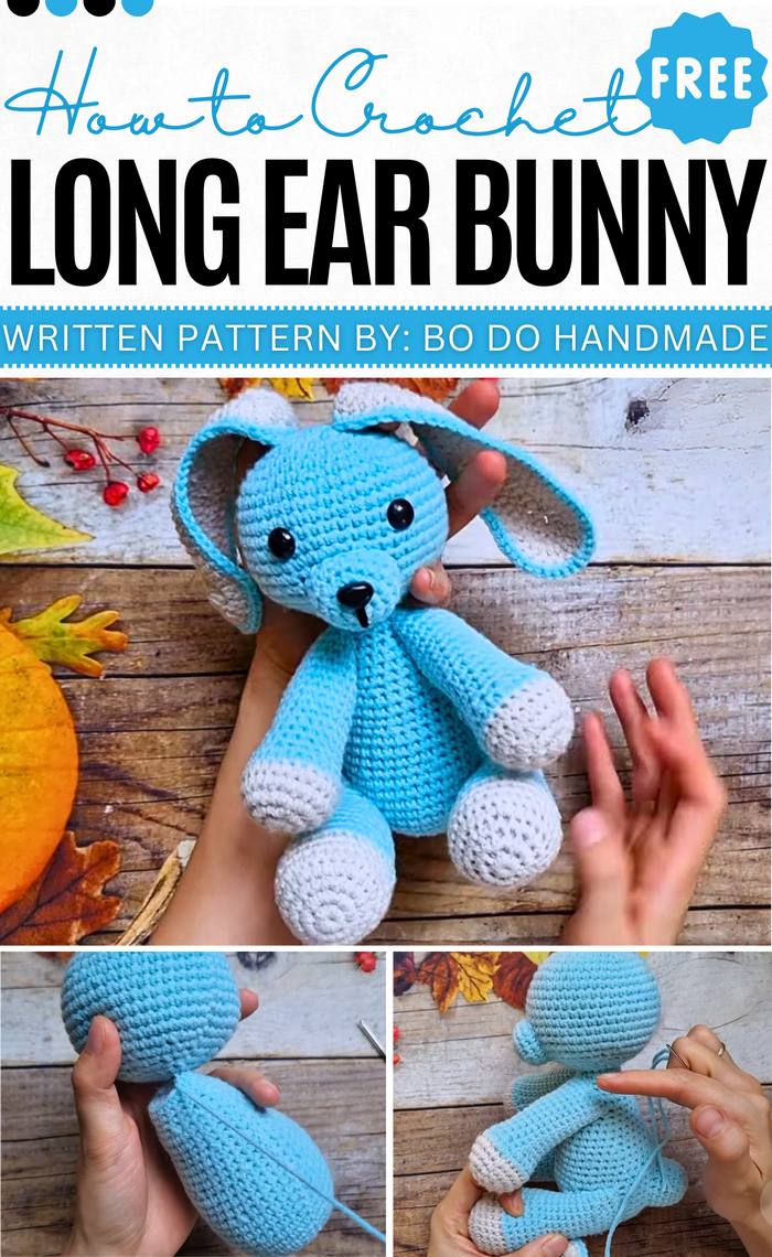 amigurumi long ear bunny