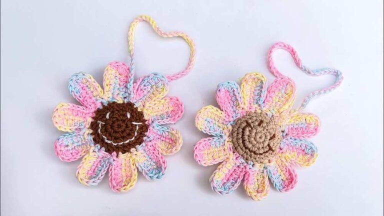 6 Free Crochet Cutest Flower Patterns for Spring