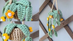 6 Free Crochet Lovely Flower Patterns for Spring