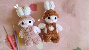 5 Free Crochet Bunny Plushie Patterns for Kids