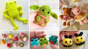 10 Free Crochet Miniature Plushie Patterns for Kids