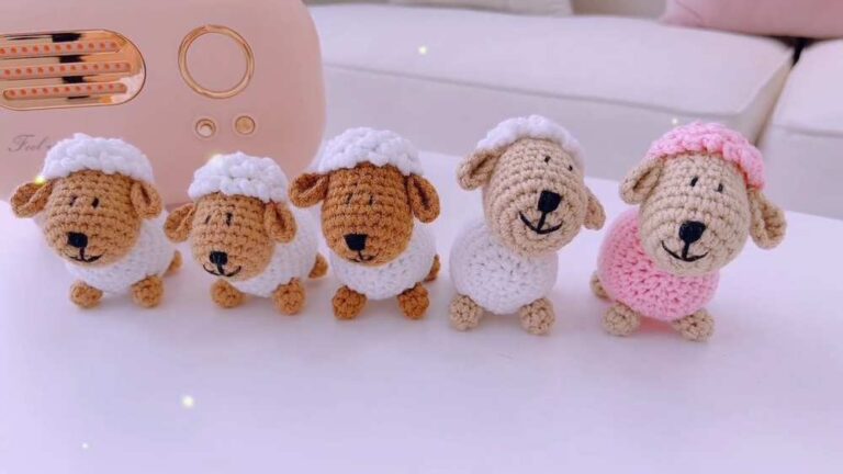 Crochet Sheep Amigurumi Pattern For Beginners